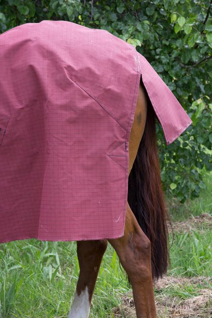 Unlined Burgundy Bogong Rug